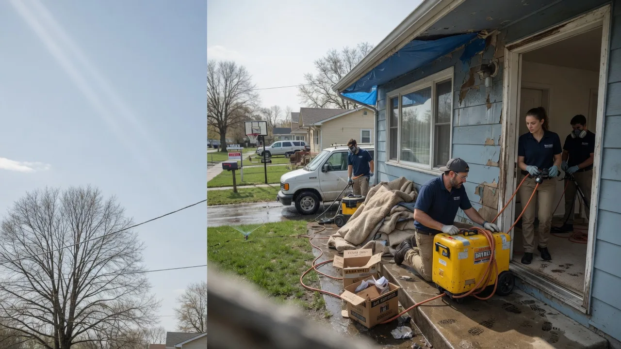 Basement Flood Cleanup in Hollsopple, PA near me